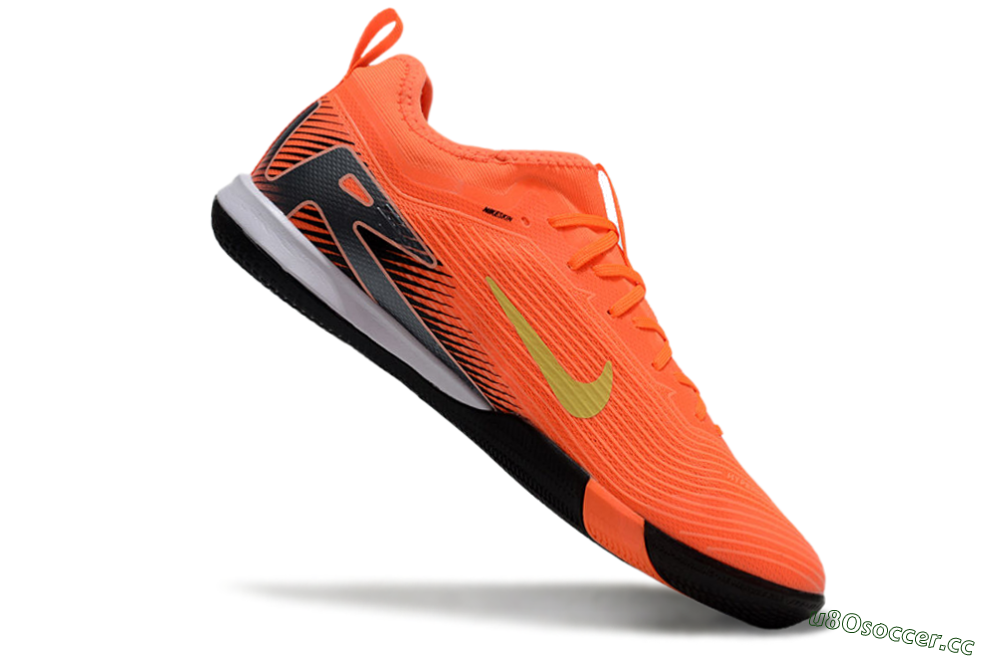 Men's Nike Air Zoom Mercurial Vapor 16 Pro IC Indoor & Futsal Low-Tops Football Shoes - Red/Yellow/White 4