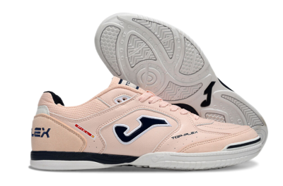 Men's Joma Top Flex IC Indoor & Futsal Low-Tops Football Shoes - Pink/Black/White