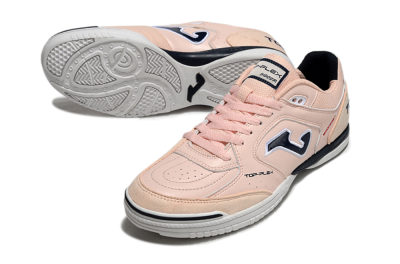 Men's Joma Top Flex IC Indoor & Futsal Low-Tops Football Shoes - Pink/Black/White