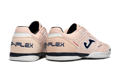 Men's Joma Top Flex IC Indoor & Futsal Low-Tops Football Shoes - Pink/Black/White