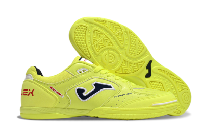 Men's Joma Top Flex IC Indoor & Futsal Low-Tops Football Shoes - Yellow/Black/Red