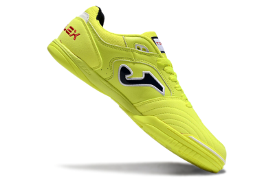 Men's Joma Top Flex IC Indoor & Futsal Low-Tops Football Shoes - Yellow/Black/Red