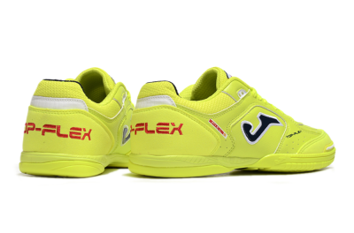 Men's Joma Top Flex IC Indoor & Futsal Low-Tops Football Shoes - Yellow/Black/Red