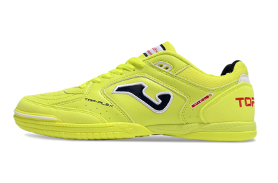 Men's Joma Top Flex IC Indoor & Futsal Low-Tops Football Shoes - Yellow/Black/Red