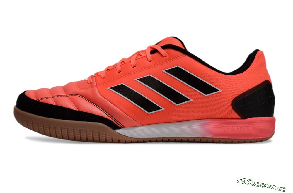 Men's Adidas Competition Top IC Indoor & Futsal Low-Tops Football Shoes - Red/Black/White 0