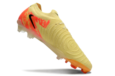 Men's Nike Phantom Luna Elite NU FG Firm Ground Low-Tops Football Boots - Yellow/Black/Red