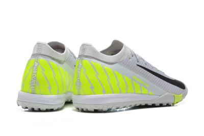 Men's Nike Air Zoom Mercurial Vapor 16 Elite TF Artificial Turf Low-Tops Football Shoes - Grey/Yellow/Silver