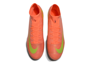 Men's Nike Air Zoom Mercurial Superfly 10 Elite SG Soft Ground High-Tops Football Boots - Red/Yellow/Black