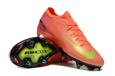 Men's Nike Air Zoom Mercurial Vapor 16 Elite SG Soft Ground Low-Tops Football Boots - Red/Yellow/Black
