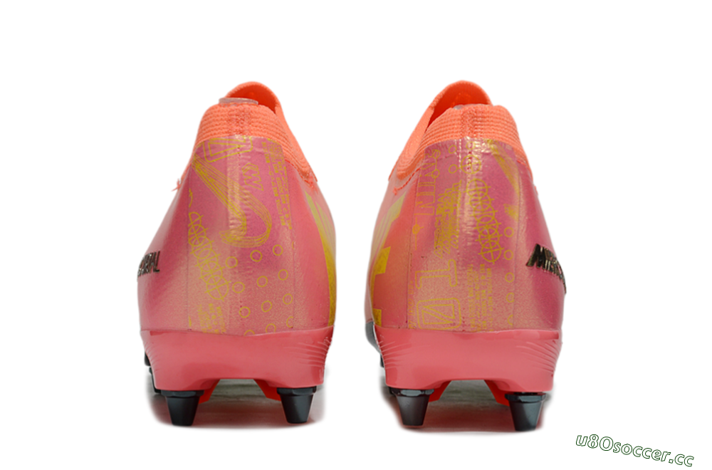 Men's Nike Air Zoom Mercurial Vapor 16 Elite SG Soft Ground Low-Tops Football Boots - Red/Yellow/Black 5