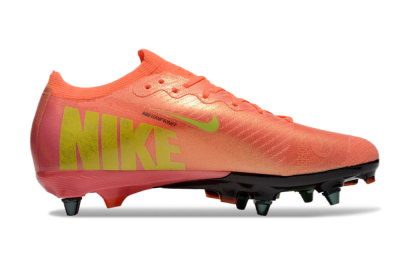 Men's Nike Air Zoom Mercurial Vapor 16 Elite SG Soft Ground Low-Tops Football Boots - Red/Yellow/Black