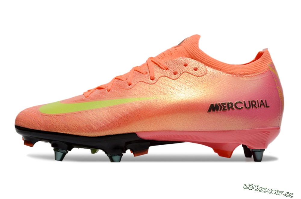 Men's Nike Air Zoom Mercurial Vapor 16 Elite SG Soft Ground Low-Tops Football Boots - Red/Yellow/Black 0