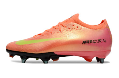 Men's Nike Air Zoom Mercurial Vapor 16 Elite SG Soft Ground Low-Tops Football Boots - Red/Yellow/Black