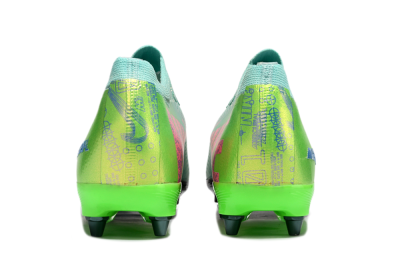 Men's Nike Air Zoom Mercurial Vapor 16 Elite SG Soft Ground Low-Tops Football Boots - Jade/Pink/Blue