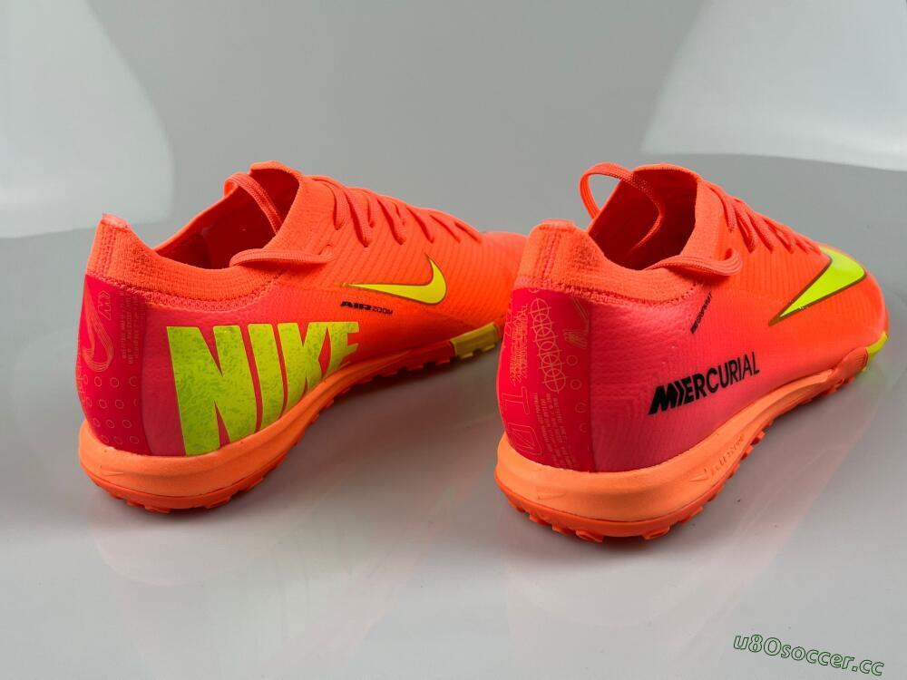 Unisex Nike Air Zoom Mercurial Vapor 16 Elite TF Artificial Turf Low-Tops Football Shoes - Red/Yellow/Black