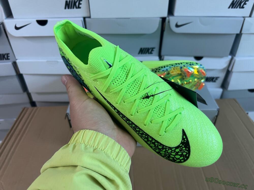 Unisex Nike Air Zoom Mercurial Vapor 16 Elite FG Firm Ground Low-Tops Football Boots - Yellow/Black/Orange