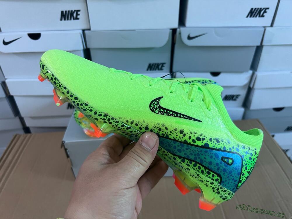 Unisex Nike Air Zoom Mercurial Vapor 16 Elite FG Firm Ground Low-Tops Football Boots - Yellow/Black/Orange