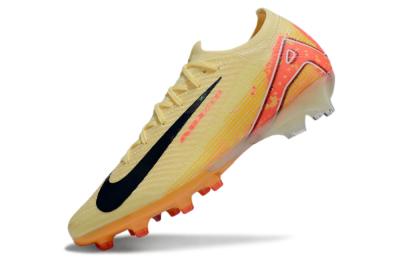 Men's Nike Air Zoom Mercurial Vapor 16 Elite AG Artificial Grass Low-Tops Football Boots - Yellow/Black/Red