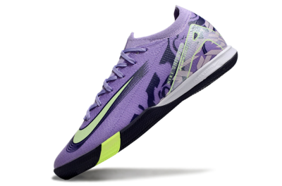 Men's Nike Air Zoom Mercurial Vapor 16 Elite IC Indoor & Futsal Low-Tops Football Shoes - Purple/Yellow/White