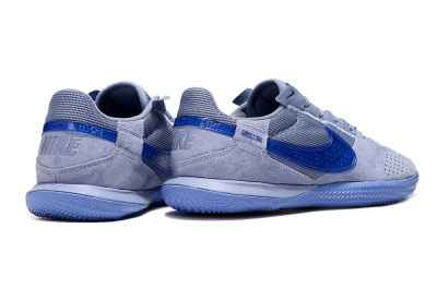Men's Nike Street Gato IC Indoor & Futsal Low-Tops Football Shoes - Blue/Blue