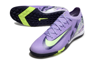 Unisex Nike Air Zoom Mercurial Vapor 16 Elite TF Artificial Turf Low-Tops Football Shoes - Purple/Yellow/White