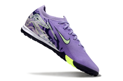 Unisex Nike Air Zoom Mercurial Vapor 16 Elite TF Artificial Turf Low-Tops Football Shoes - Purple/Yellow/White