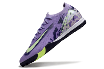Unisex Nike Air Zoom Mercurial Vapor 16 Elite TF Artificial Turf Low-Tops Football Shoes - Purple/Yellow/White
