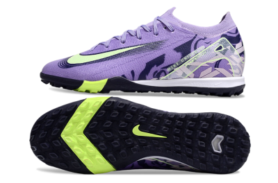 Unisex Nike Air Zoom Mercurial Vapor 16 Elite TF Artificial Turf Low-Tops Football Shoes - Purple/Yellow/White