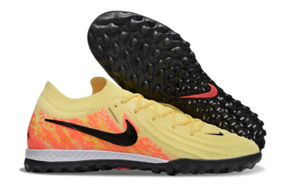 Men's Nike Phantom GX 2 Elite TF Artificial Turf Low-Tops Football Shoes - Yellow/Black/Red