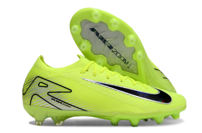 Unisex Nike Air Zoom Mercurial Vapor 16 Elite AG Artificial Grass Low-Tops Football Boots - Yellow/Silver/Black