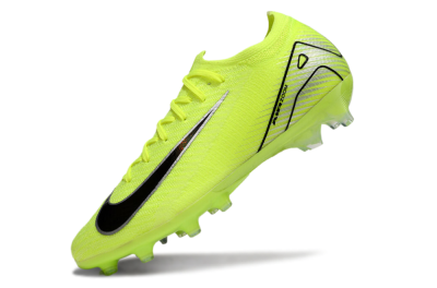 Unisex Nike Air Zoom Mercurial Vapor 16 Elite AG Artificial Grass Low-Tops Football Boots - Yellow/Silver/Black