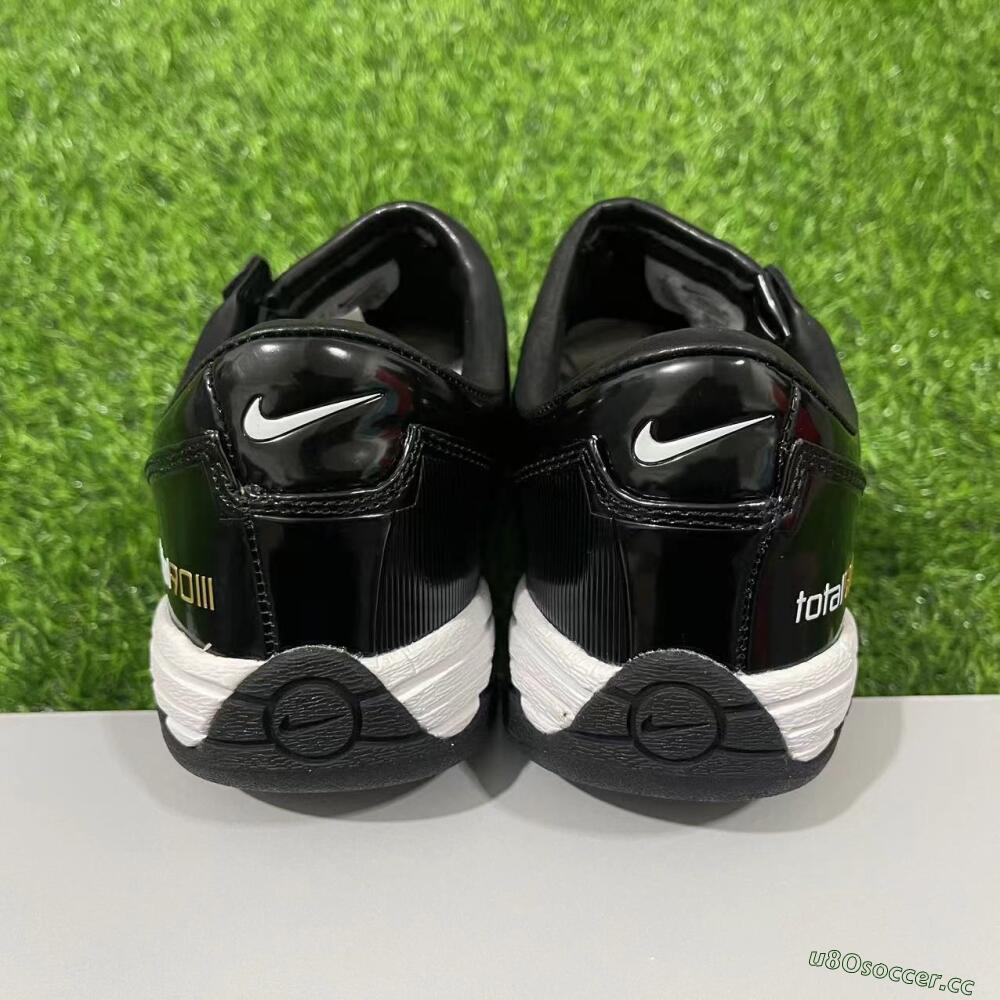 Men's Nike Total 90 II IC Indoor & Futsal Low-Tops Football Shoes - Black/White