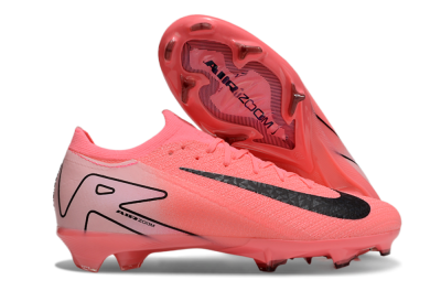 Unisex Nike Air Zoom Mercurial Vapor 16 Elite FG Firm Ground Low-Tops Football Boots - Red/Black