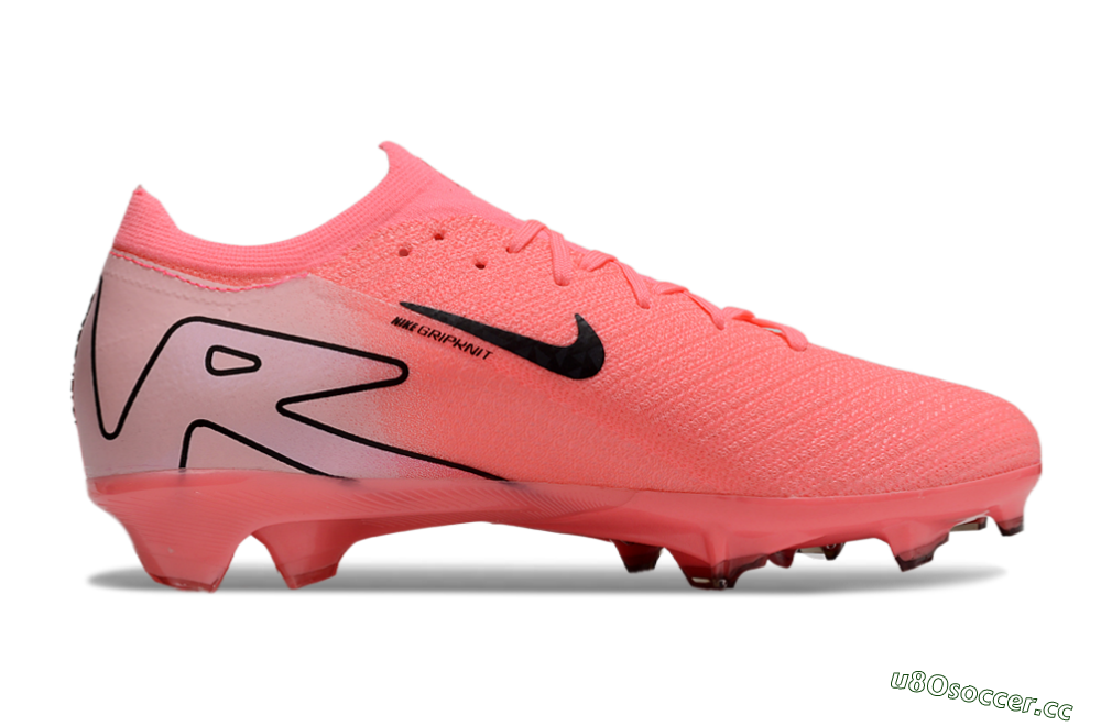 Unisex Nike Air Zoom Mercurial Vapor 16 Elite FG Firm Ground Low-Tops Football Boots - Red/Black 7