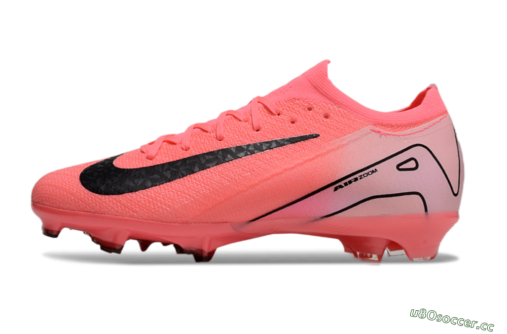 Unisex Nike Air Zoom Mercurial Vapor 16 Elite FG Firm Ground Low-Tops Football Boots - Red/Black 0
