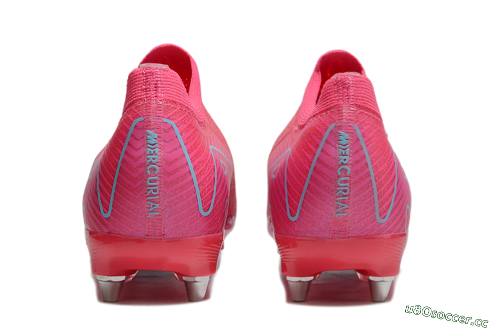 Men's Nike Air Zoom Mercurial Vapor 16 Elite SG Soft Ground Low-Tops Football Boots - Pink/Jade 5