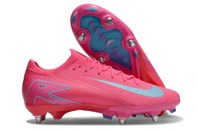 Men's Nike Air Zoom Mercurial Vapor 16 Elite SG Soft Ground Low-Tops Football Boots - Pink/Jade
