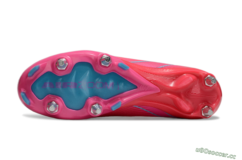 Men's Nike Air Zoom Mercurial Vapor 16 Elite SG Soft Ground Low-Tops Football Boots - Pink/Jade 6