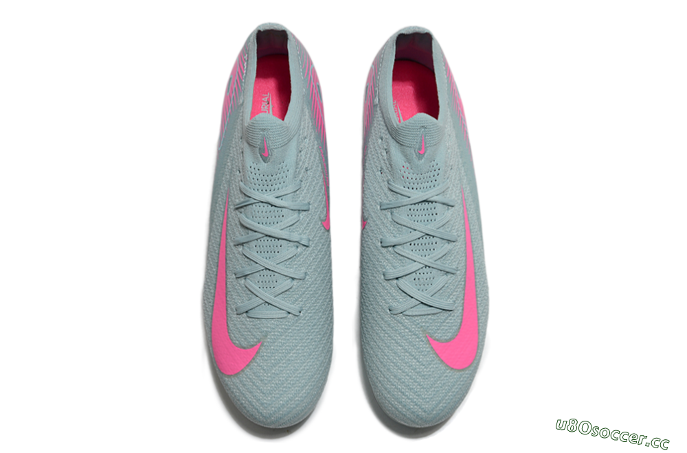 Men's Nike Air Zoom Mercurial Vapor 16 Elite SG Soft Ground Low-Tops Football Boots - Jade/Pink 4