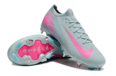 Men's Nike Air Zoom Mercurial Vapor 16 Elite SG Soft Ground Low-Tops Football Boots - Jade/Pink
