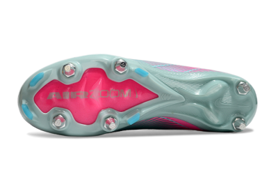 Men's Nike Air Zoom Mercurial Vapor 16 Elite SG Soft Ground Low-Tops Football Boots - Jade/Pink