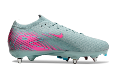 Men's Nike Air Zoom Mercurial Vapor 16 Elite SG Soft Ground Low-Tops Football Boots - Jade/Pink
