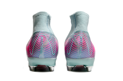 Men's Nike Air Zoom Mercurial Superfly 10 Elite SG Soft Ground High-Tops Football Boots - Jade/Pink