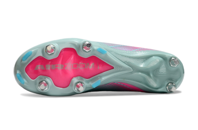 Men's Nike Air Zoom Mercurial Superfly 10 Elite SG Soft Ground High-Tops Football Boots - Jade/Pink