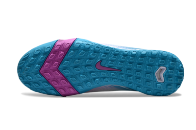 Unisex Nike Air Zoom Mercurial Vapor 16 Elite TF Artificial Turf Low-Tops Football Shoes - White/Purple/Jade