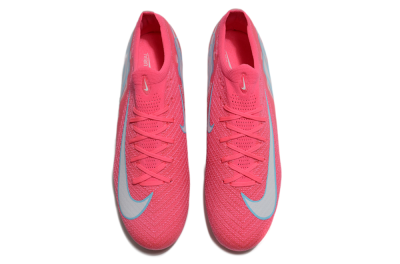 Unisex Nike Air Zoom Mercurial Vapor 16 Elite FG Firm Ground Low-Tops Football Boots - Pink/White/Jade