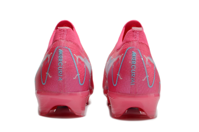 Unisex Nike Air Zoom Mercurial Vapor 16 Elite FG Firm Ground Low-Tops Football Boots - Pink/White/Jade