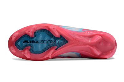 Unisex Nike Air Zoom Mercurial Vapor 16 Elite FG Firm Ground Low-Tops Football Boots - Pink/White/Jade