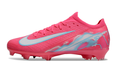 Unisex Nike Air Zoom Mercurial Vapor 16 Elite FG Firm Ground Low-Tops Football Boots - Pink/White/Jade