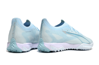 Men's Puma Ultra Ultimate TF Artificial Turf Low-Tops Football Boots - Jade/Silver/Blue